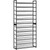 Shoe Rack Tall Metal Shoe Storage Organizer With  Adjustable Feet and Slanted Shelves, Holds 48-60 Pairs