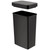 Mainstays 13.2 Gallon Trash Can, Plastic Motion Sensor Kitchen Trash Can, Black  recycle bin  car trash can