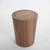 9L Garbage Can with Lid Waste Bins Solid Wood Wastebasket Home Cleaning Tools Round Trash Can Swing Cover Office Storage Baskets