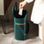 1 Piece Trash Bin With Lid And Handle Plastic Trash Bin 16 Liter Small For Bedroom/Narrow Food Waste Bin/Office/RV