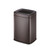 10 Liter 2.64 Gallon Household Garbage Bin Stainless Steel Open Top Office Trash Can