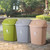 Large Capacity Garbage Bin Environmentally Friendly Swing Lid Trash Can Kitchen Garden Office Mall Hotel Waste Cleaning Bucket