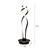 Modern LED Spiral Table Lamp Bedside Desk Light Bedroom Decor Curved Light Black