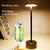 LED Aluminum Alloy Waterproof Rechargeable Desk Lamp Touch Dimming Metal Table Lamps For Bar Living Room Reading Camping Light
