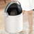 Mini Lid Trash Can Black Office Aesthetic Garbage Luxury Cute Bin Bathroom Kawaii Minimalist Poubelle Household Useful Products