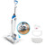 Steam Mop with Natural Sanitization, Floor Steamer, Tile Cleaner, and Hard Wood Floor Cleaner with Flip-Down Easy Scrubber