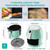 Air Fryer, 4.2 Quart Electric Hot Air Fryers Oven Oilless Cooker with LCD Digital Screen and Nonstick Frying Pot,1500W 4L