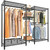 VIPEK V6 Wire Garment Rack Heavy Duty Clothes Rack for Hanging Clothes, Metal Freestanding Closet Wardrobe Rack,