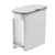 HPDEAR Kitchen Trash Can Press Type Lid Foot Pedal Bathroom Narrow Spaces Wastebasket Office Business Airtight Garbage Bin