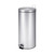 8 Gallon Round Stainless Steel Kitchen Step Trash Can, Silver, Kitchen Trash Bin, Bathroom Trash Can,11.50 X 11.50 X 25.00