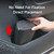 QHCP Car Door Storage Box Garbage Can Trash Bin Organizer  Durable Stowing Tidying For Toyota RAV4 2020 2021 Interior Accessorie