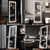 Bedroom Full Size Body Mirror With Dimming 3 Color Modes White Floor Mirrors Full Body Length Makeup Vanity Mirror Big Living