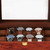 12 Slot Men Watch Box Wooden Luxury Display Box Organizer Jewelry Storage Vintage Wooden Watch Box Display Organizer