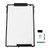 Magnetic Whiteboard Easel Black, Portable Dry Erase Board Height Adjustable For School Office And Home, 36x24 Inches