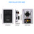 2pairs 5.25 Inch Bluetooth Wall Amplifier Home Audio 2*100W Stereo Sound Music System Loudspeaker Ceiling Speaker for indoor