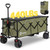 48''L Collapsible Foldable Extended Wagon With 440lbs Weight Capacity Folding Cart Camping Trolley Garden Carts Push Cart Dolly