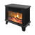 Electric Fireplace Personal Space Heater 1500W with 2 Settings Home Office