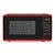 ZAOXI 0.7 cu. ft. Countertop Microwave Oven, 700 Watts, Red