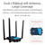 Industrial 4G LTE Router 300Mbps Network 4G Broadband Wireless Router Support 802.11 b/g/n with SIM Card Slot EU/Asia Version