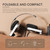 iKF R3 Retro On Ear Wireless Headphone Bluetooth Headset,Vintage Lightweight and Foldable,Up to 60H Playtime,For Laptop/PC/Phone