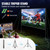 VEVOR Projector Screen with Stand 120/150 inch 4K 1080 HD Outdoor Movie Screen for Home Theater Cinema Backyard Movie