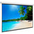 100 INCH 4:3 Manual Projector Screen for Home Theater Classroom Conference Room Projection