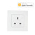 Homekit UK WiFi Smart Wall Socket Siri Voice Remote Control Surge Protect 110-250V 16A