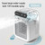 Cold Electric Air Conditioner Fan Mobile Air Conditioning Portable 500ml Humidifier Mist Cooler For Home 