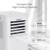 8,000 BTU Air Conditioner Easier to Install, Quiet and 3-in-1 Portable AC, Dehumidifier, Fan for Rooms Up to 250 sq ft