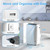 13000 BTU Portable Air Conditioner, 620 sq.ft, 2023 3-in-1 Quiet Portable AC Unit, Dry & Fan, Wide Oscillation, 24H Timer