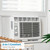 Small Window Air Conditioner - Cool up to 150 Sq. Ft. with Easy-to-Use Mechanical Controls and Reusable Filter