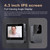 4.3 inch IPS Color Screen Digital Doorbell Video Intercom Wireless Door Bell 1080P IR Night Vision Video Camera for Home Office