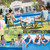 10ft X 30in Inflatable Swimming Pool Above Ground For outdoor backyard gardens