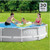 Prism Frame Above Ground Swimming Pool Set with 3 Ply Polyvinyl Chloride Material and Krystal Clear Filtration