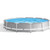 Swimming Poor, Prism Frame Round Above Ground Outdoor Backyard Swimming Pool Set with 530 GPH Filter Pump 