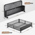 Under the Bed Storage Containers with Wheels, Under Bed Shoe Storage Organizer Drawer, Tool-free Assembly