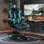 Vonesse Computer Gaming Chairs with Footrest Reclining Ergonomic Gamer Chair with Massage For Adults