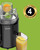 Centrifugal Juicer with 3" Big Mouth for Whole Fruits & Veggies