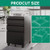 3 Drawer Mobile File Cabinet with Lock