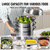 304 Stainless Steel Food Steamer