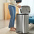 13 Gallon Kitchen Trash Can, Stainless Steel