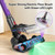 Cordless Vacuum Cleaner- 28 Kpa Powerful Lightweight Stick Vacuum with Brushless Motor, 1.3L Dust Cup, 6 in 1 Quiet Rechargeable