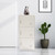 40*40*90cm White 3 Door Metal File Cabinet Office Filing Cabinet Stand Storage 