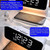 Bedside Touch Lamp Alarm Clocks Bedrooms Night Light Dimmable LED Display Fast Wireless Charger Station Free Shipping