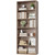 6-Tier Open Bookcase and Bookshelf, Freestanding Display Storage Shelves Tall Bookcase for Bedroom, Living 