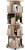 Rotating Bookshelf, 4 Tier Revolving Bookcase with Brake Wheels 360° Display Round Bookshelf  Rotating Bookshelf, 4 Tier Revolving Bookcase with Brake Wheels 360° Display Round Bookshelf
