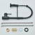 Matte Black Kitchen Sink Faucet Pull Down 360° Rotation 