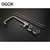 DQOK Black Kitchen Faucets Stainless Steel Kitchen Mixer Single Handle Single Hole Kitchen Faucet 