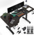 Standing Desk, L Shaped Adjustable Standing Desk, 63'' Corner Height Adjustable Desk with Cup Holder, 