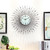 3D Crystal Wall Clock Decorative Modern Luxury Diamond Dispersion Silver Design Clock Creative Home Decor for Living Room